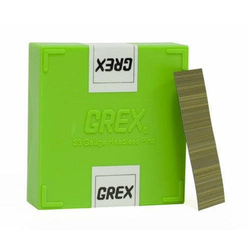 GREX P6/22L 23 Gauge 7/8-Inch Length Headless Pins (10,000 per box)