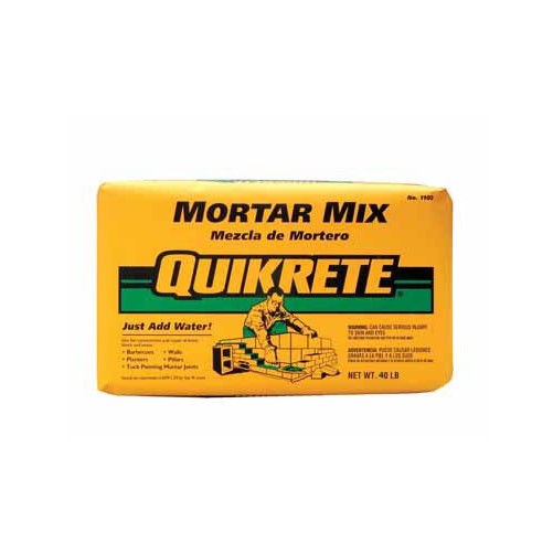 MORTAR MIX 40# QUIKRETE by QUIKRETE MfrPartNo 1102-40
