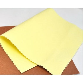 Sunshine Polishing Cloth for Sterling Silver, Gold, Brass and Copper Jewelry (1 cloth), 5 x 7.5, Tube Container