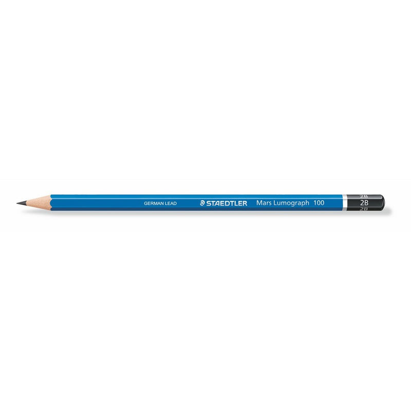 Staedtler Mars Lumograph Writing, Drawing, Sketching Pencil (Box of 12) (2H)