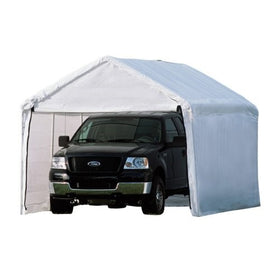ShelterLogic MaxAP 2-in-1 Canopy with Enclosure Kit, White, 10 x 20 ft.