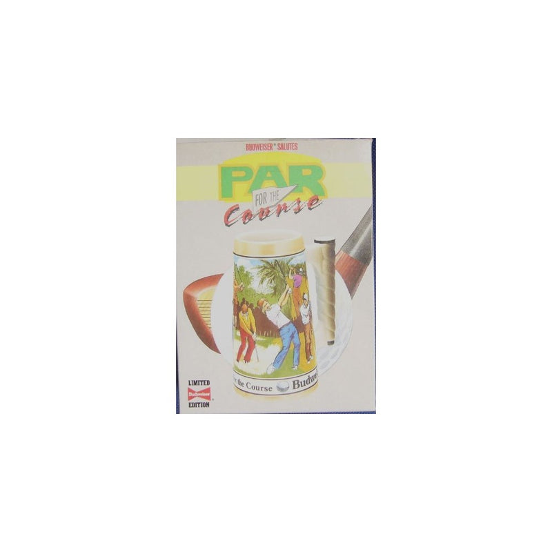Budweiser Salutes: Par for the Course (Limited Edition golf beer stein)