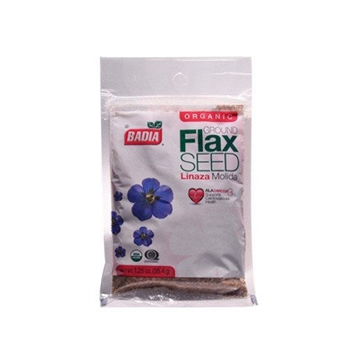 Badia Organic Flax Seed, Ground, 1.25-Ounce