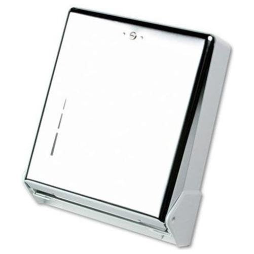 San Jamar T1905XC 11-5/8" Width x 14-1/2" Height x 5" Depth, Chrome Finish TrueFold C-Fold/Multifold Towel Dispenser