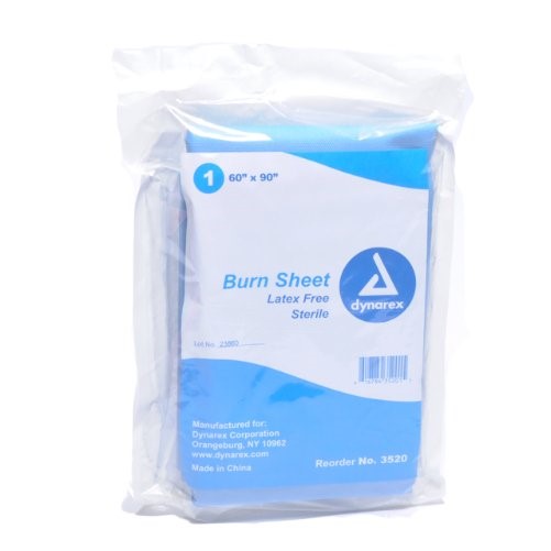 Think Safe BS6090 Sterile Disposable Burn Sheet, 90" L x 60" W