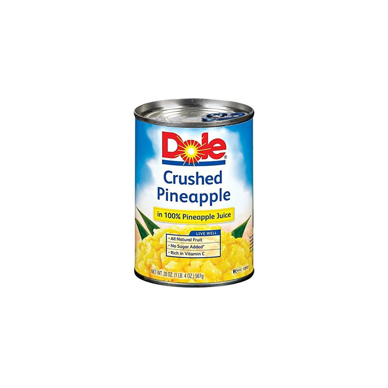 Dole Pineapple in Juice Crushed - 20 oz