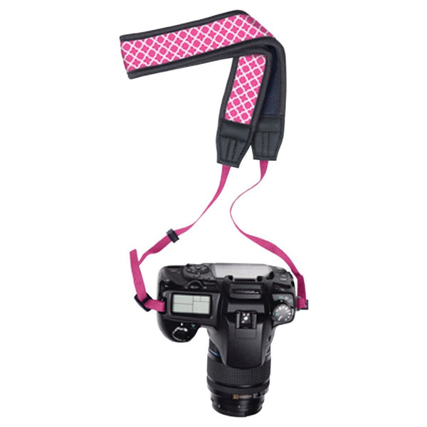 Macbeth MB-NSSEPW Collection Soft Neoprene Camera Strap- Pink Ava