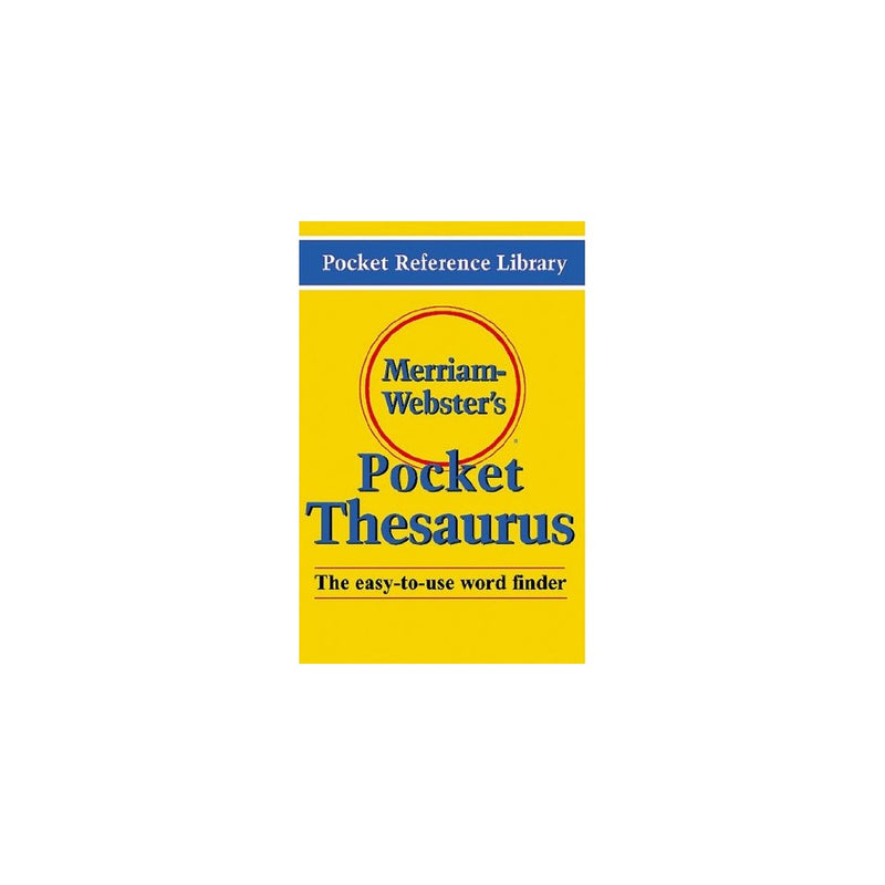 Merriam - Webster Inc. MW-524X Merriam Websters Pocket Thesaurus