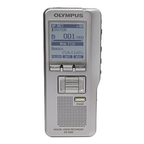Olympus Expandable 2 GB Digital Voice Recorder with Push-Button Operation and Built-in USB Port