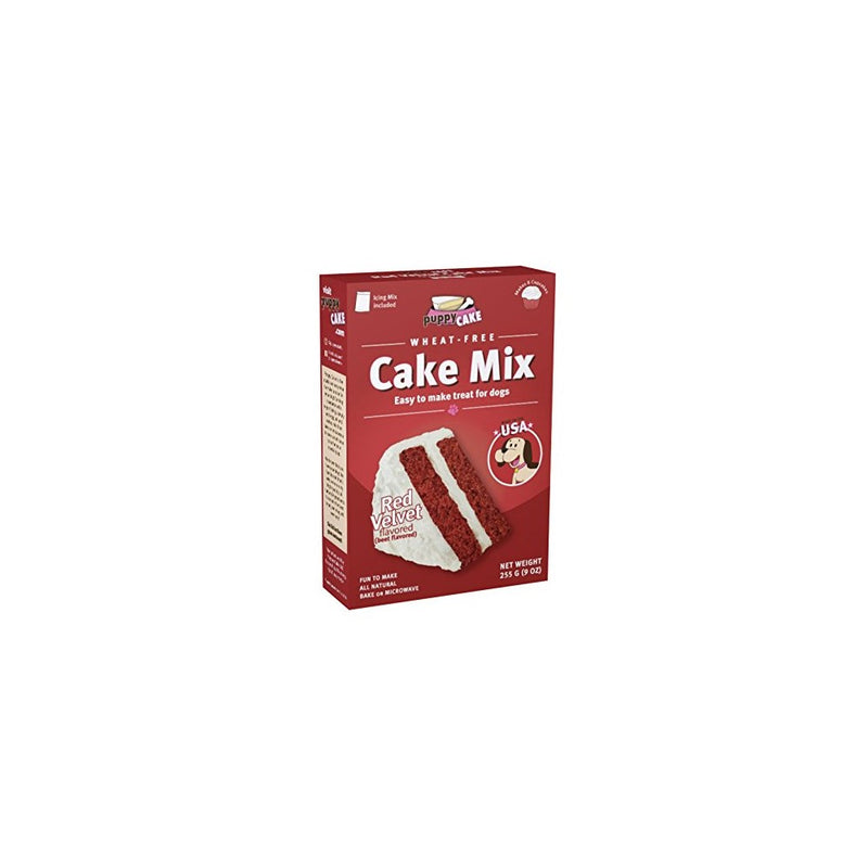 Puppy Cake Wheat-Free Red Velvet Cake Mix and Icing Mix for Dogs