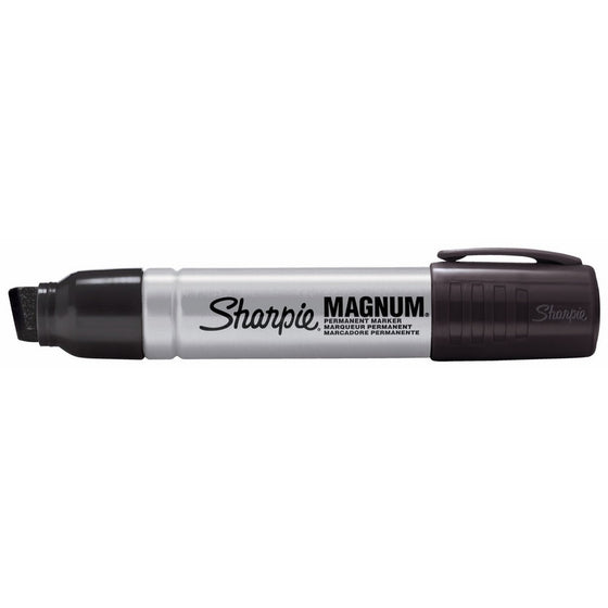 Sharpie 44101-PP Black Sharpie Pro Magnum Permanent Marker: 2 Total