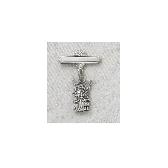 GUARDIAN ANGEL RF BABY PIN Sterling Silver