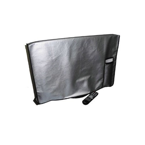 47" Flat Panel TV Cover with pocket for Remote Vinyl Padded Dust Covers. Ideal for Outdoor Locations.