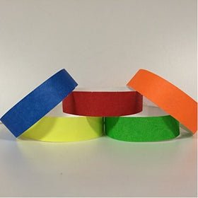 Variety Pack of 500 Tyvek Wristbands