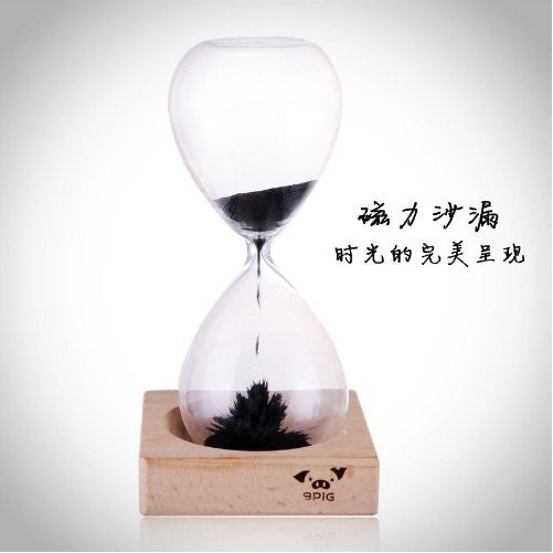 Awaglass Hand-blown Timer Magnet Hourglass / Magnetic Hourglass