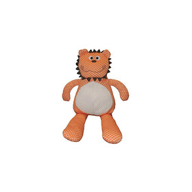 Patchwork Pet TuffPuff Squeak Toys, 20-Inch, Lion