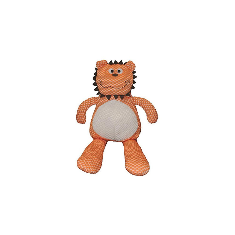 Patchwork Pet TuffPuff Squeak Toys, 20-Inch, Lion