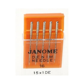 Janome Sewing Machine Needle Denim Size 16