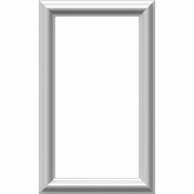 Ekena Millwork PNL12X20AS-01 12"W x 20"H x 1/2"P Ashford Molded Classic Wainscot Wall Panel