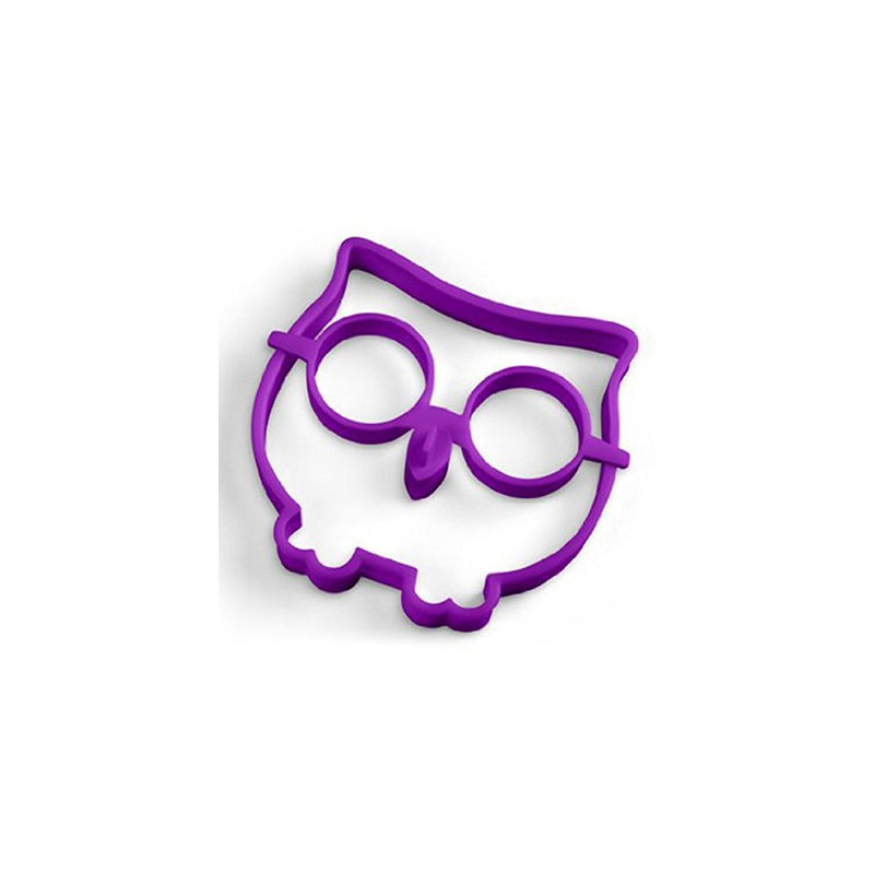 Carejoy Breakfast Silicone Owl Fried Egg Mold Pancake Egg Ring Shaper