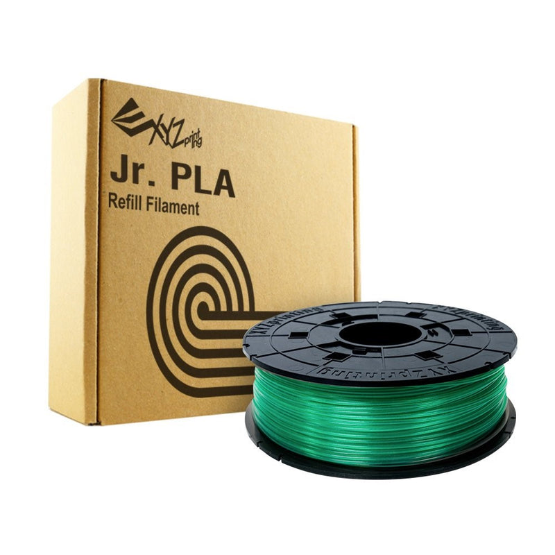 XYZprinting RFPLCXUS04E da Vinci Jr. & mini Series Filament, PLA (NFC), 600 g, Clear Green