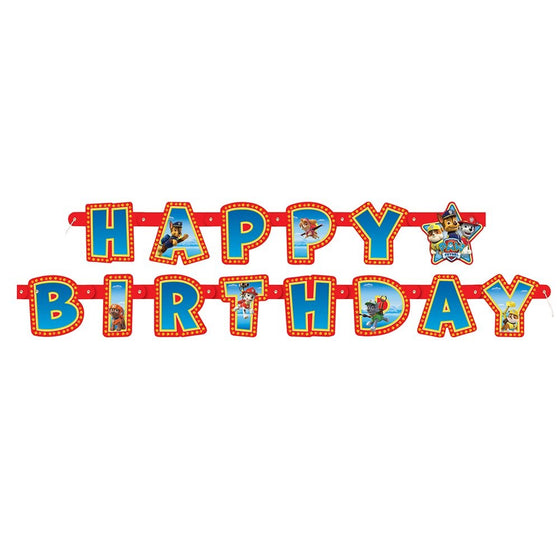 6ft PAW Patrol Birthday Banner