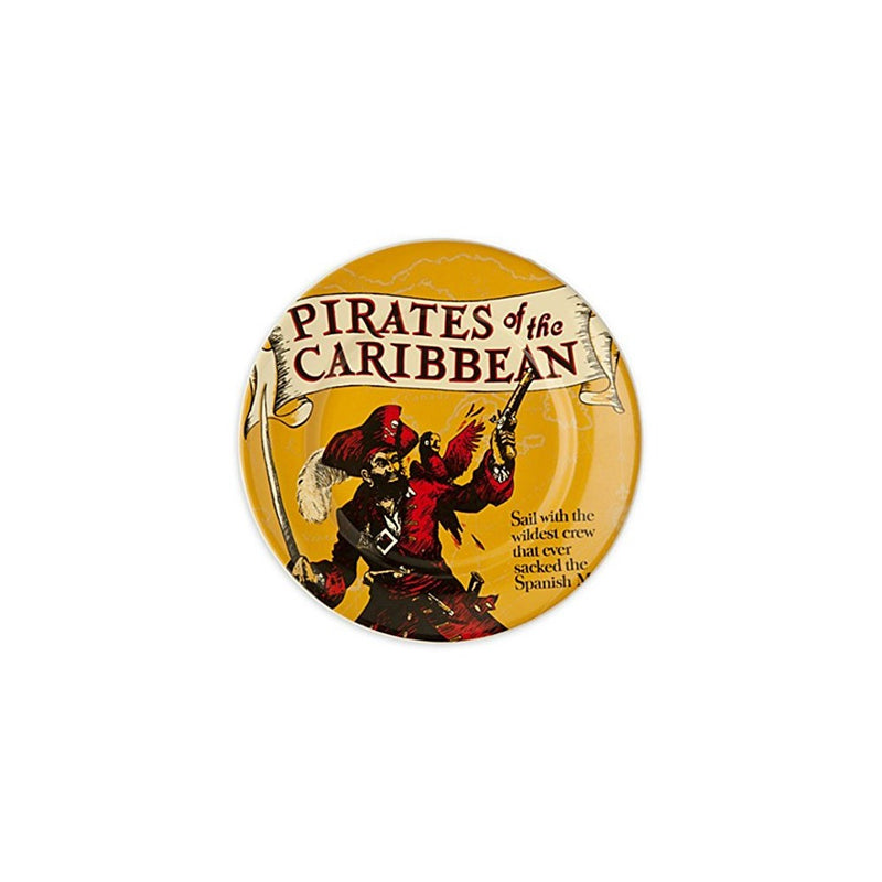 Disney Parks Attraction Poster Plate - Pirates of the Caribbean - 7''