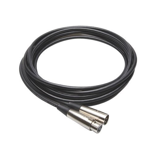Hosa MCL-125 XLR3F to XLR3M Microphone Cable, 25 feet