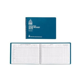 Dome(R) Simplified Home Budget Book, 7 1/2in. x 10 1/2in., Teal