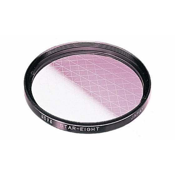 Hoya 49mm Eight Point Cross Screen Glass Filter (8X)