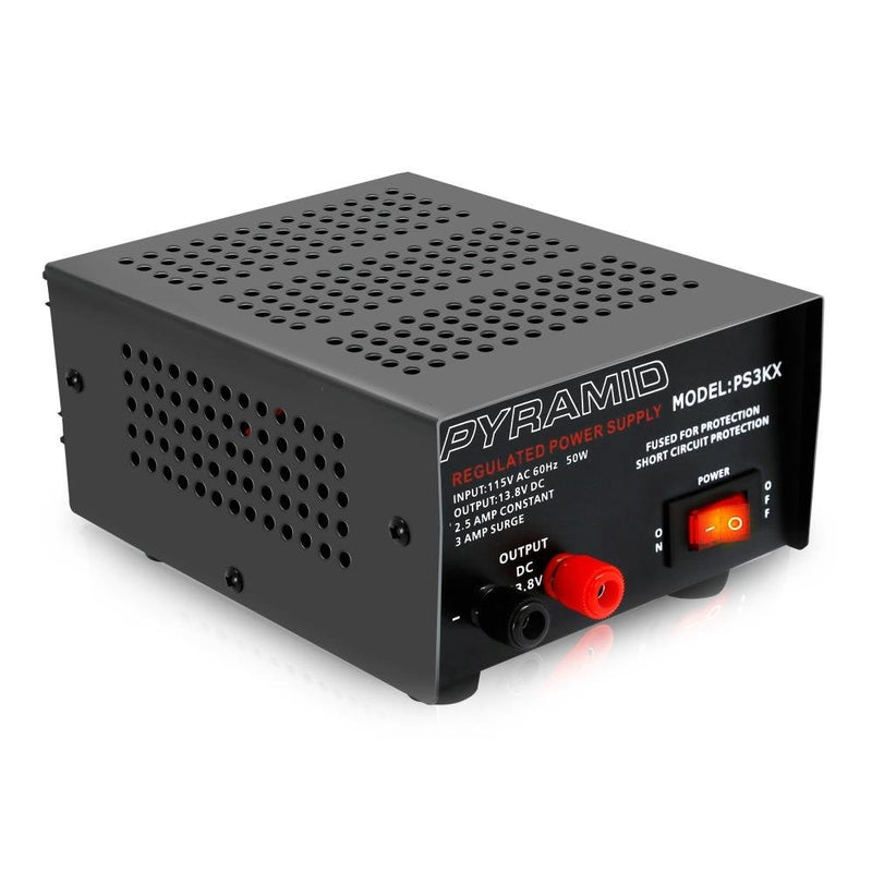 Pyramid 3-Amp 12-Volt Power Supply (PS3KX)