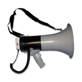 Tatco Products Inc Tatco Products Megaphone, 800-Yard Range, AdjustableVolume, Gray/Blue (TCO27900)