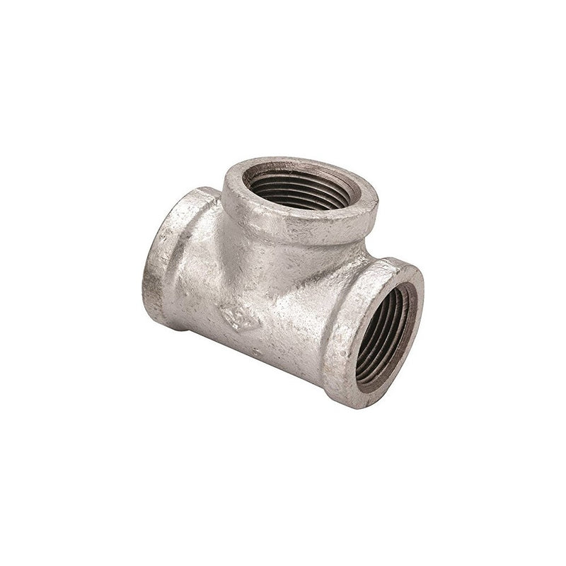 Tee Galvanized 1x1x1/2 In