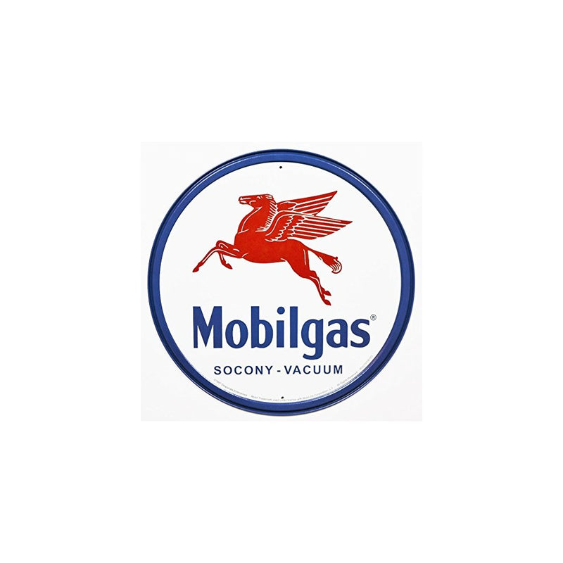 Desperate Enterprises Mobilgas Pegasus Collectible Metal Sign, Model# 610