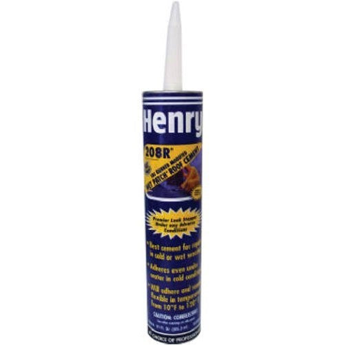 Henry 208r Sbs Rubber Modified Wet Patch Roof Cement 10.1 Oz