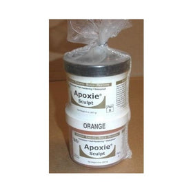 Apoxie Sculpt 1 lb. Orange, 2 part modeling compound (A & B)