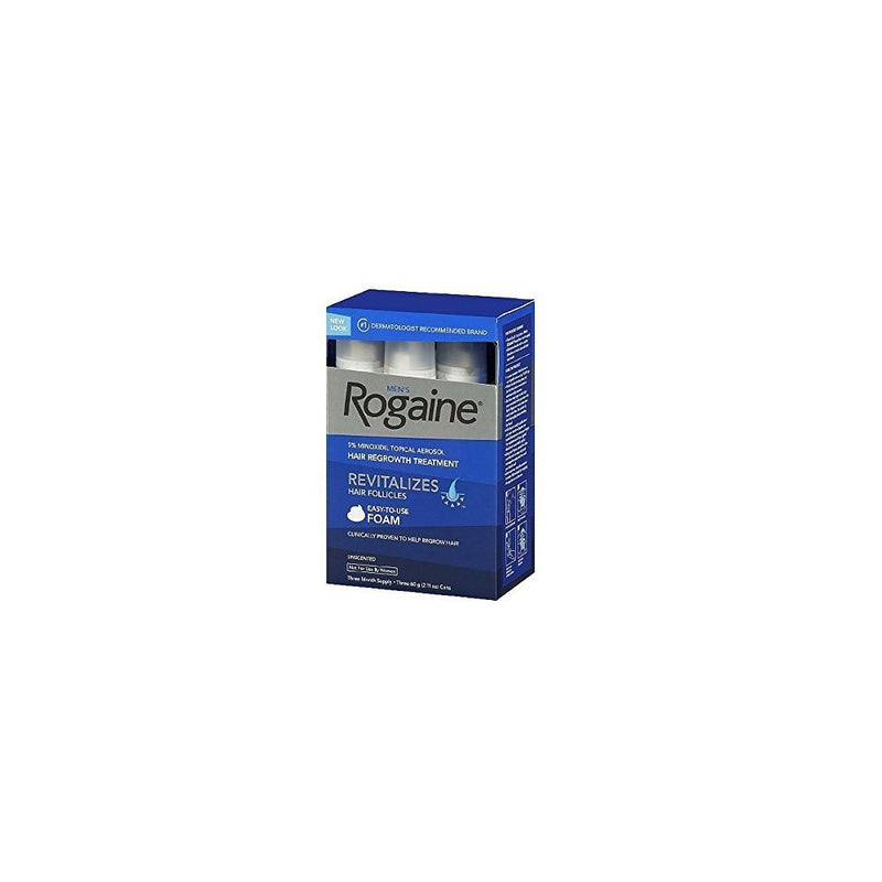 Men's Rogaine Foam-Rogaine Hair Regrowth Treatment, 6/2.11 oz. cans (6 Month Supply)