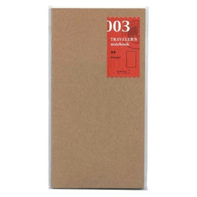Midori Traveler's Notebook (refill 003) blank