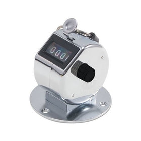 Tally II Desk Model Tally Counter, Registers 0 9999, Chrome (GBC9841005)