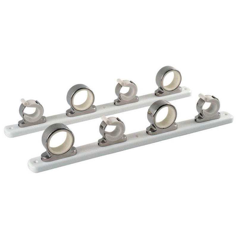Taco Metals 4-Rod Stainless Steel/Delrin Rod Hanger Rack