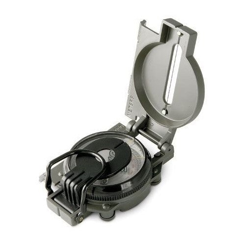 Brunton Lensatic Military Style Green Metal