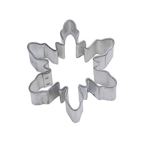 R&M Snowflake 2.25" Cookie Cutter in Durable, Economical, Tinplated Steel