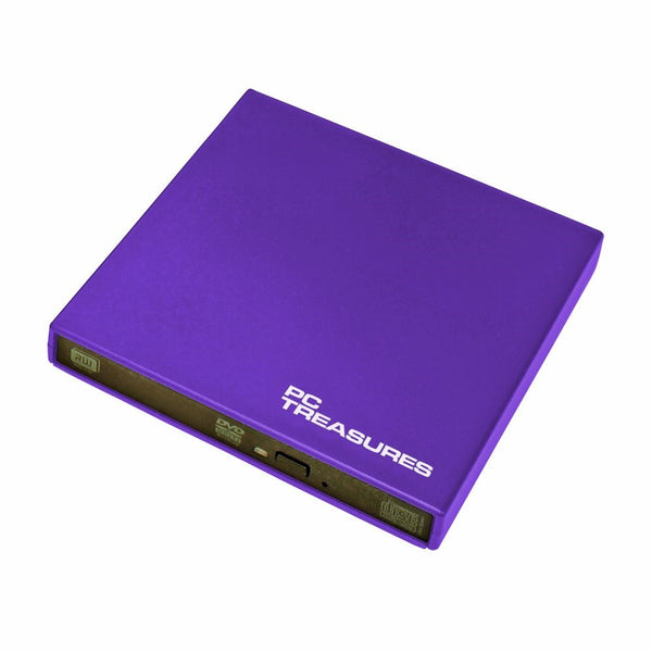 PC Treasures 07188 Treasures External DVD/RW Drive - Purple