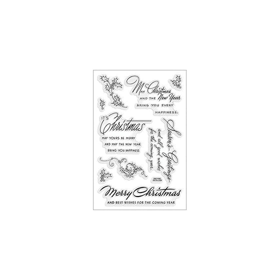 Stampendous SSC1068 Christmas Wishes