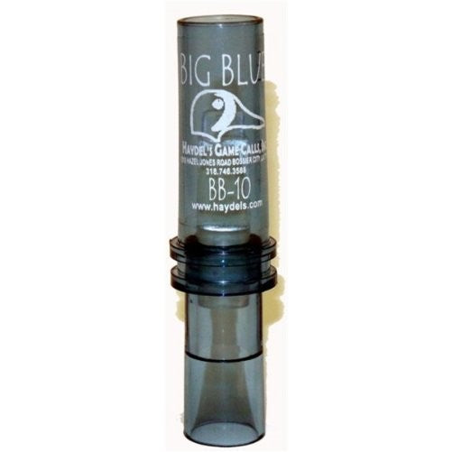 Haydel's Game Calls Big Blue Duck Call, Blue/Teal