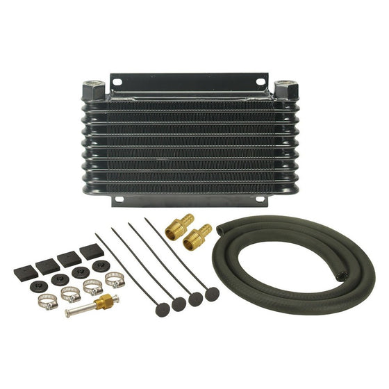 Derale 13612 Series 9000 Plate and Fin Transmission Oil Cooler