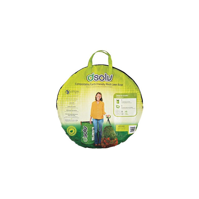 DSolv 1003 Lawn Leaf Disposal Bag Starter Kit