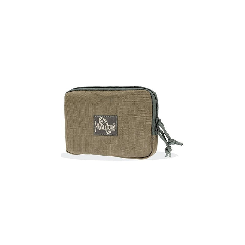 Maxpedition Hook-and-Loop 5-Inch x 7-Inch Zipper Pocket (Khaki-Foliage)
