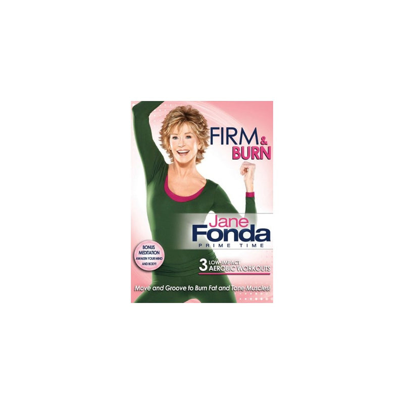 Jane Fonda Prime Time: Firm & Burn [DVD]