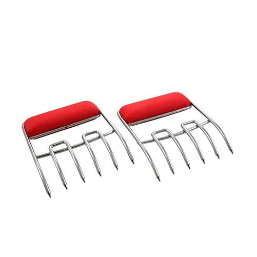 Charcoal Companion CC1130 HEAT-RESISTANT BPA-Free Durable Stainless Steel Meat Claws